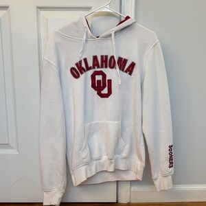 Oklahoma Sooners White Hoodie